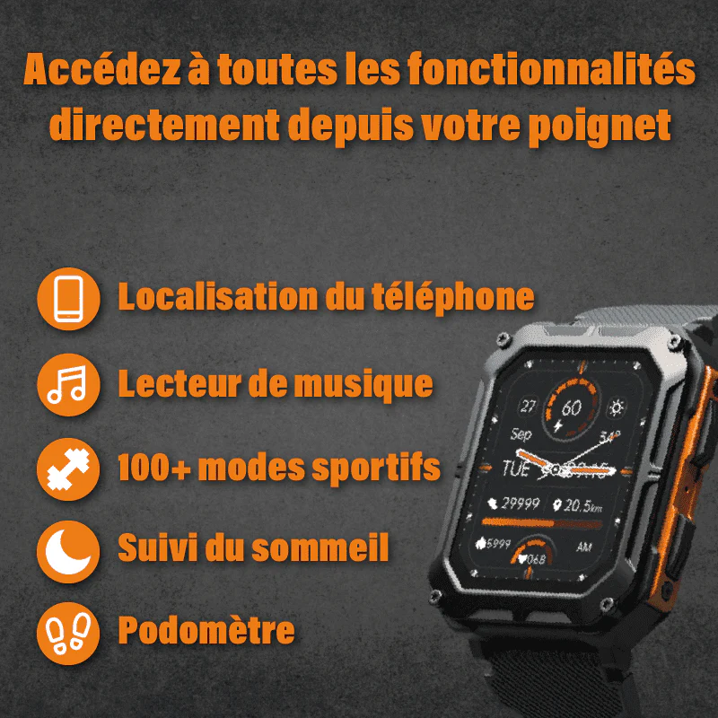 Thor – La montre connectée indestructible - Image 6